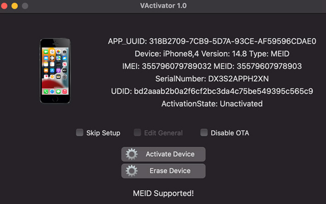 VActivator Pro XR & 15 PRO MAX Without Network